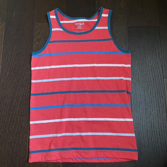 Cat & Jack Striped Tank Top - Medium